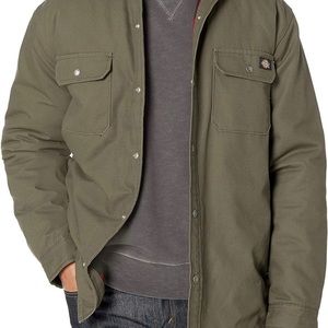 Dickies Men’s Plaid Lined Shirt Jacket, Jacket